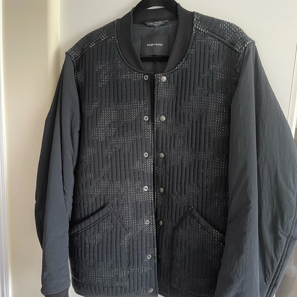 Wings + Horns Other - Men’s XL Wings and Horns x Byborre Black Bomber